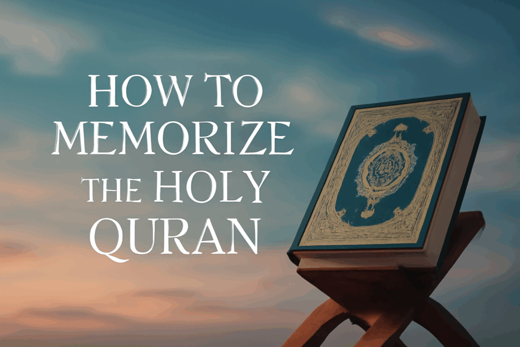 How to Memorize the Holy Quran