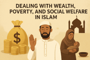 Dealing with wealth, poverty, and social welfare in Islam