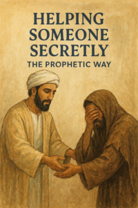 Helping someone secretly — the Prophetic way