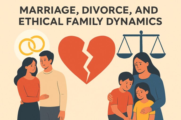 Marriage, divorce, and ethical family dynamics